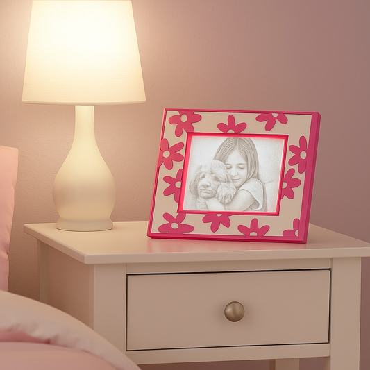 Flowery Border Frame