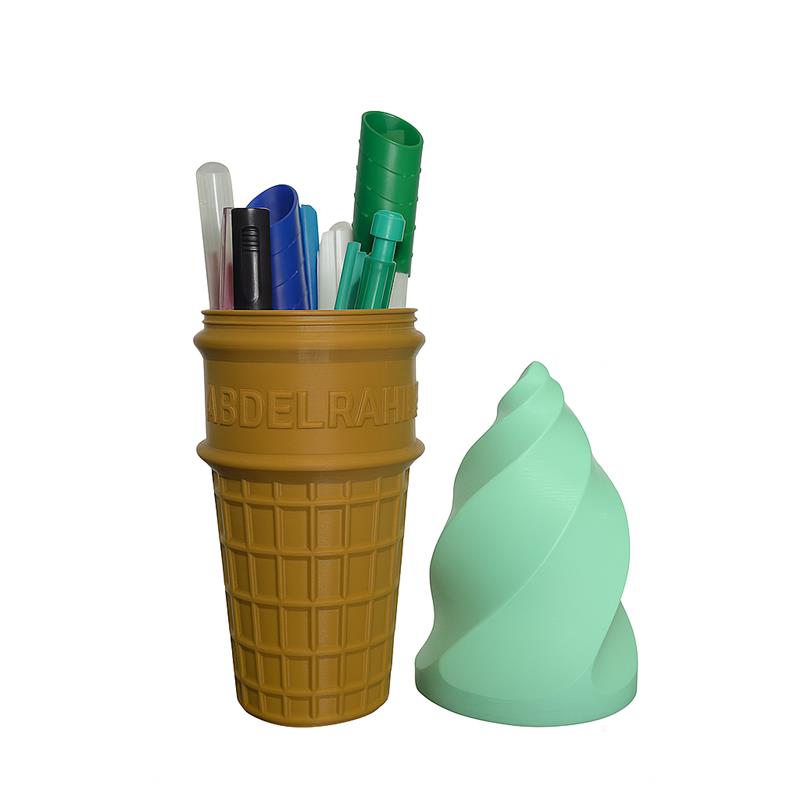 Ice-Cream 2-in-1 Pencil Case & Penholder