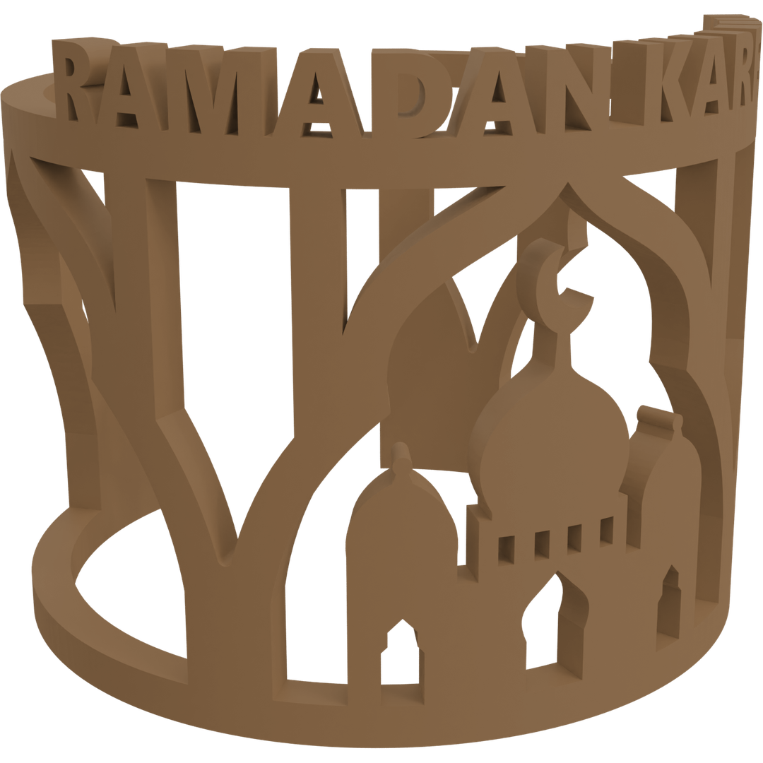 Mosque Pattern Napkin Ring