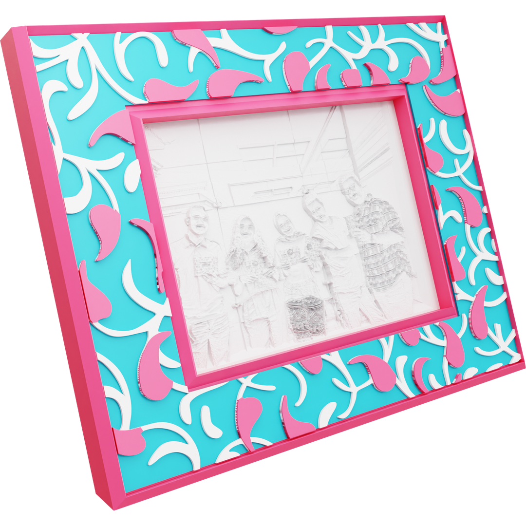 Floral Border Frame