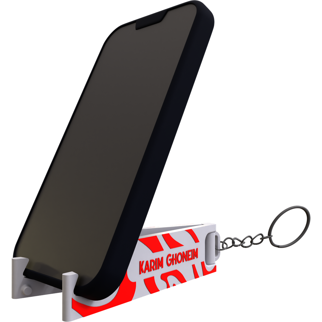 Wavy Mobile Stand - For Thick Phones