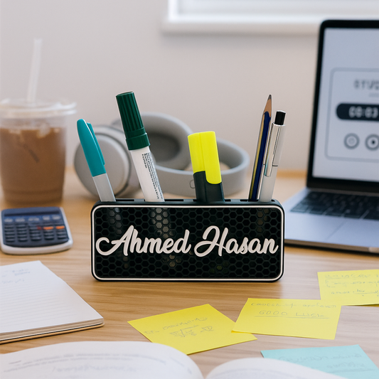 Honeycomb Pen Holder-English Edition