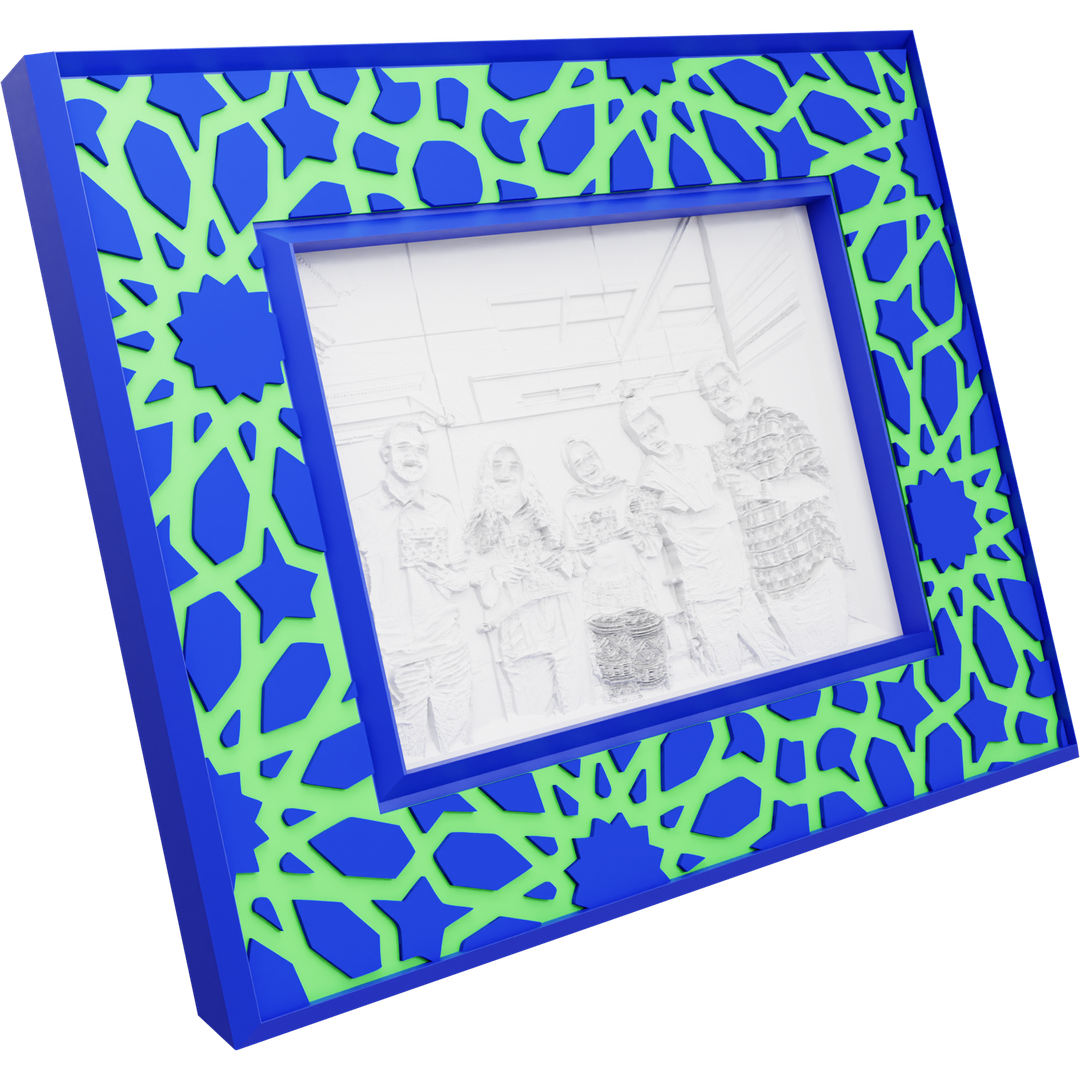 Arabesque border frame