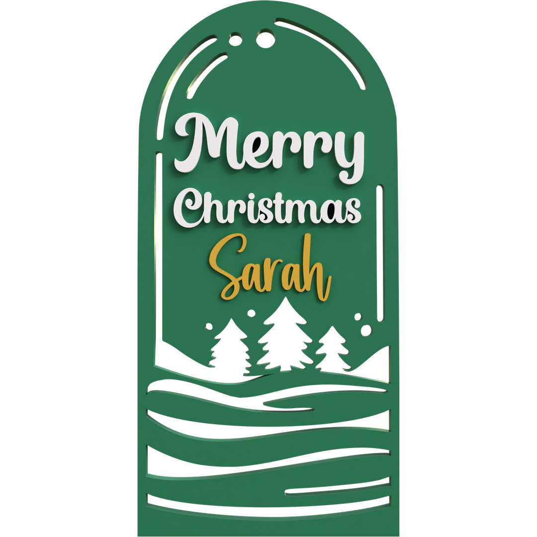 Merry Christmas Ornament