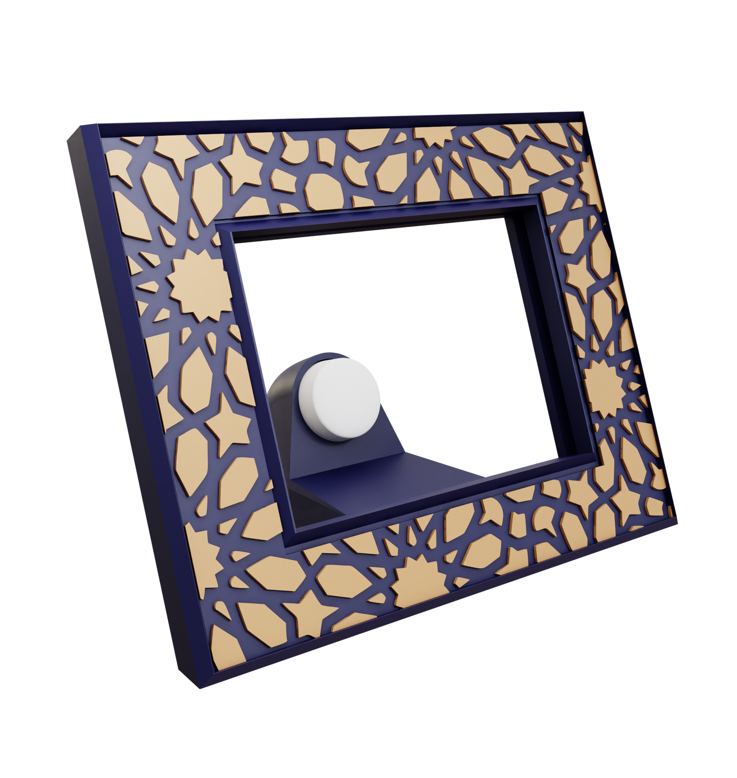 Arabesque border frame