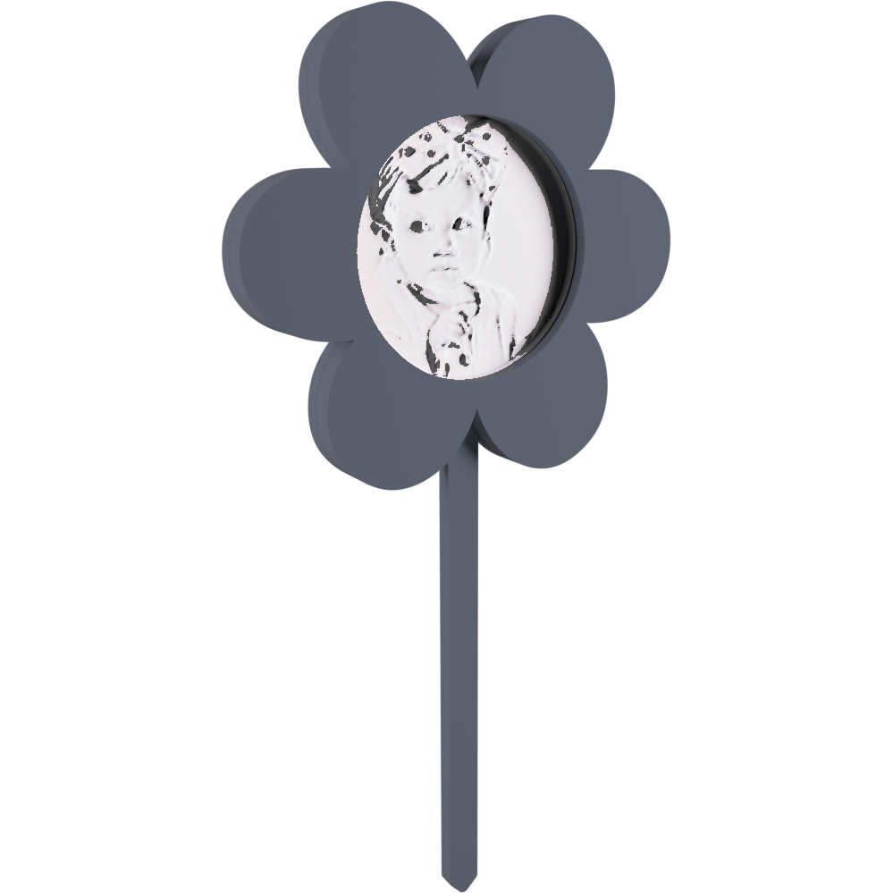 Delicate Flower Cake Topper