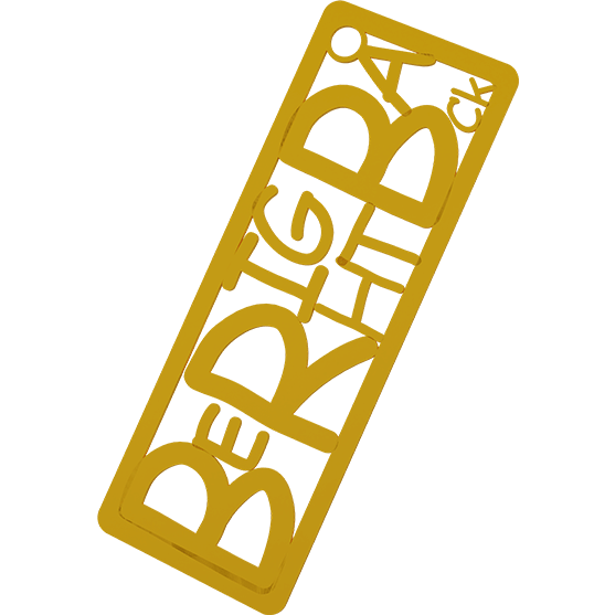 Be Right Back Bookmark