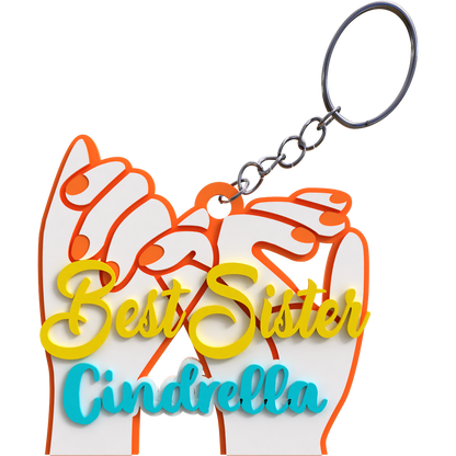 Pinky Promise Keychain