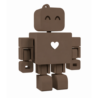 I <3 WandDo Robot Keychain