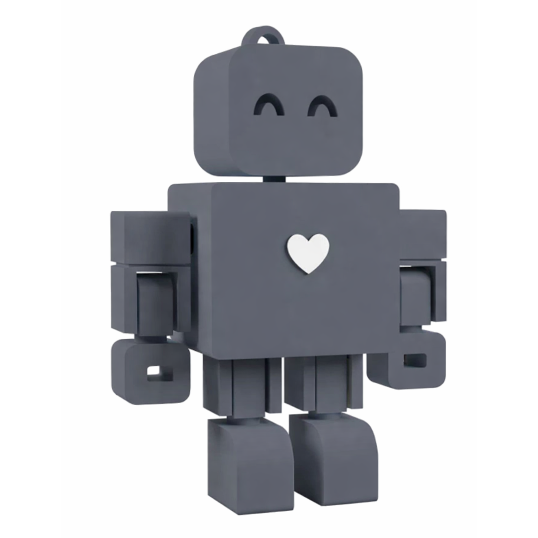 I <3 WandDo Robot Keychain