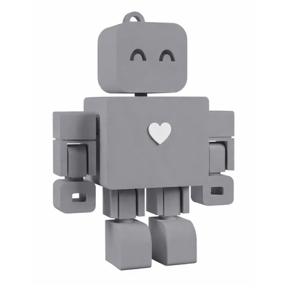 I <3 WandDo Robot Keychain