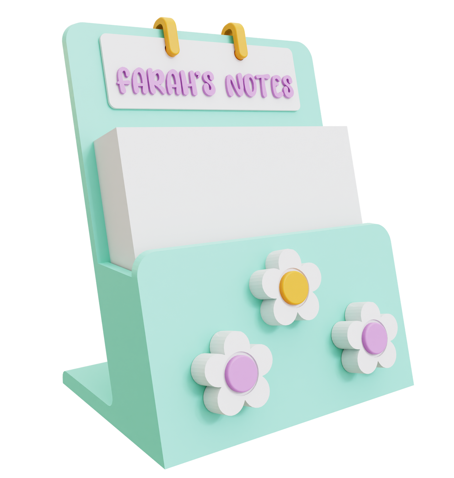 Sticky note holder