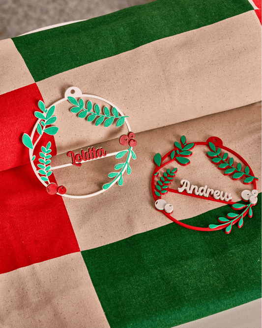 2D Wreath Ornament