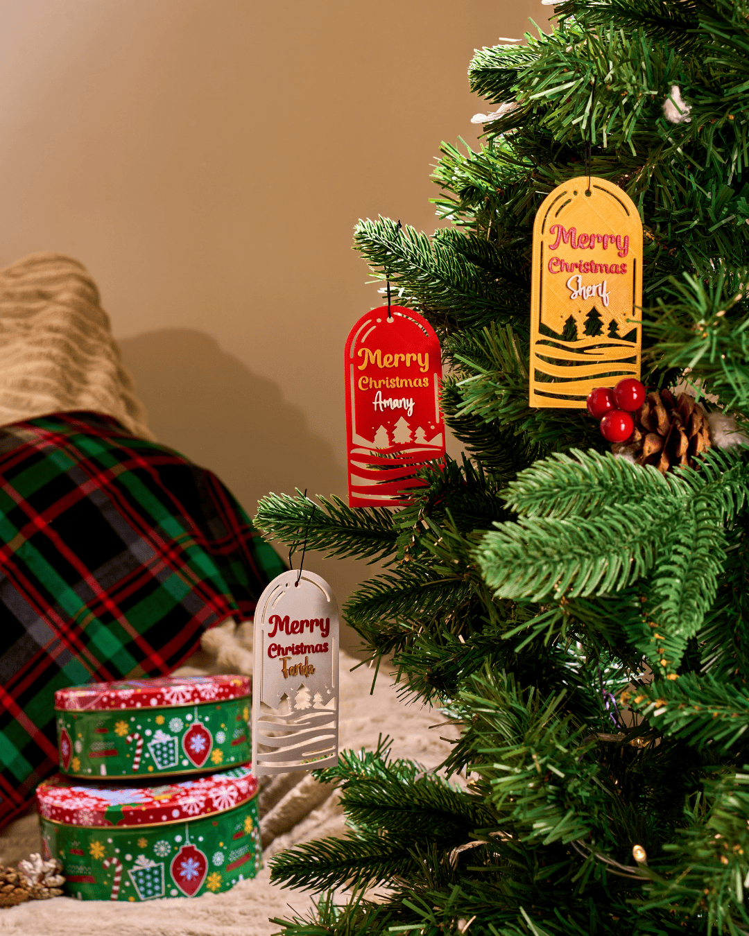 Merry Christmas Ornament