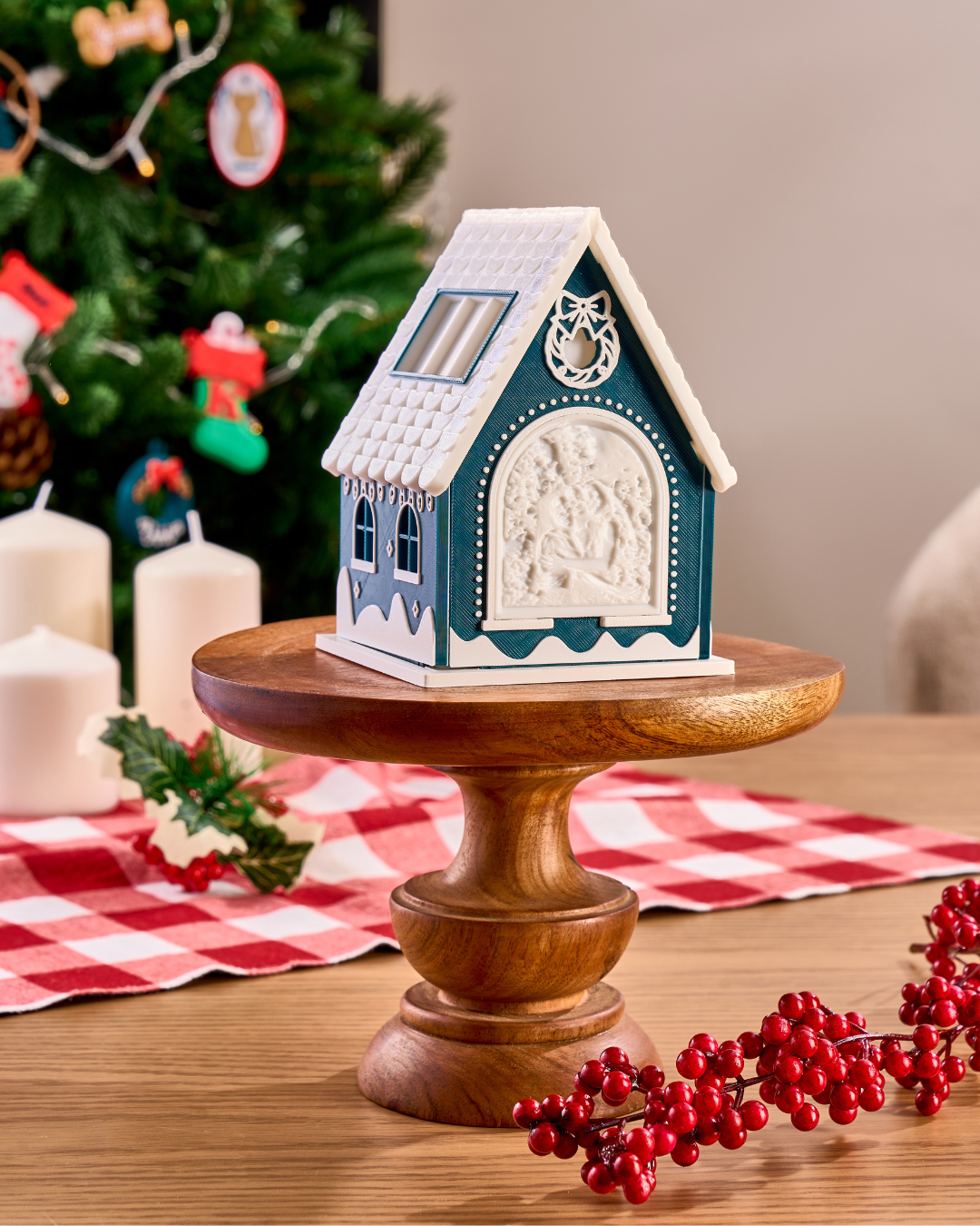 Ginger Lighthouse - Personalized Text & Image