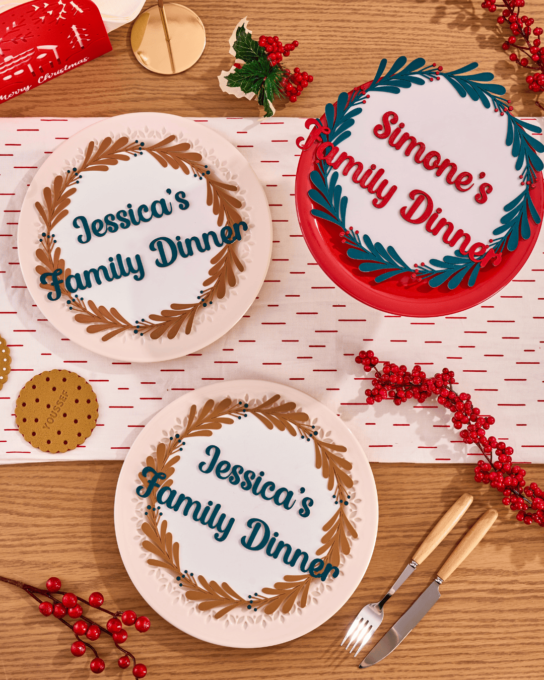 Plate Wreath (BUNDLE OF 6)