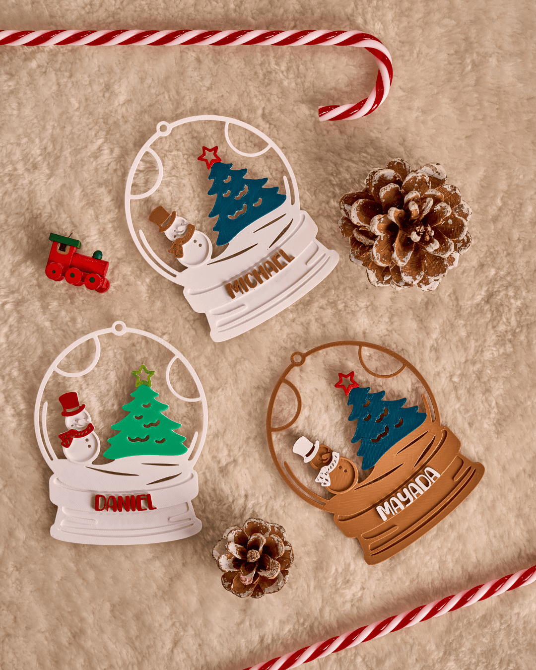 Snow Globe Ornament