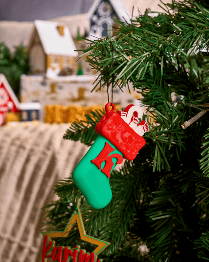 Initials Stocking Ornament