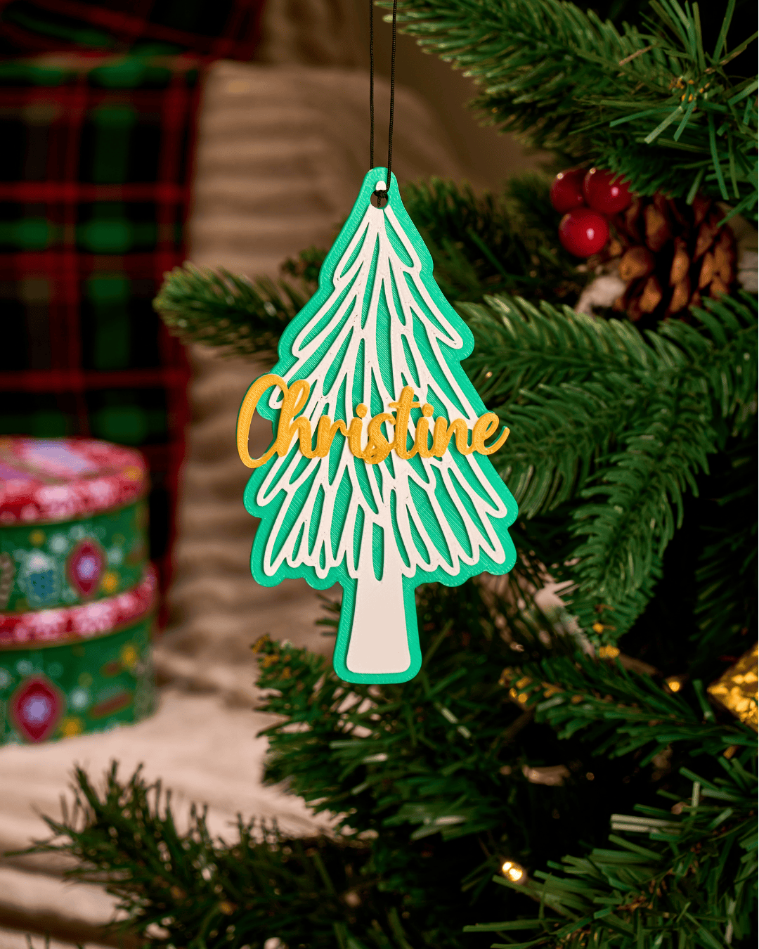 Pine Tree Ornament