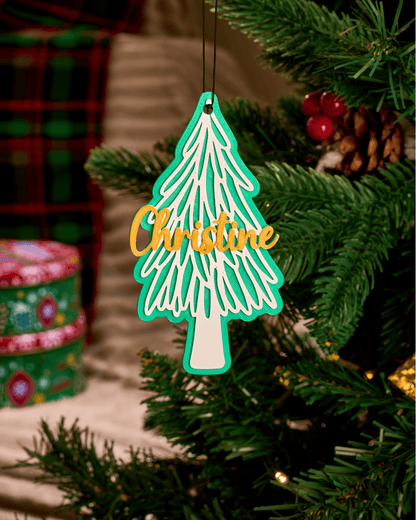 Pine Tree Ornament