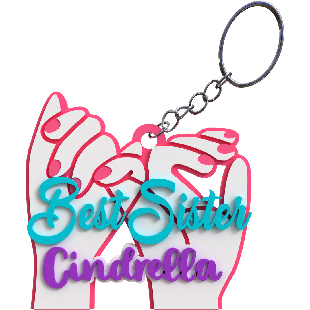 Pinky Promise Keychain
