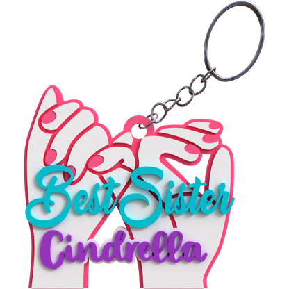 Pinky Promise Keychain