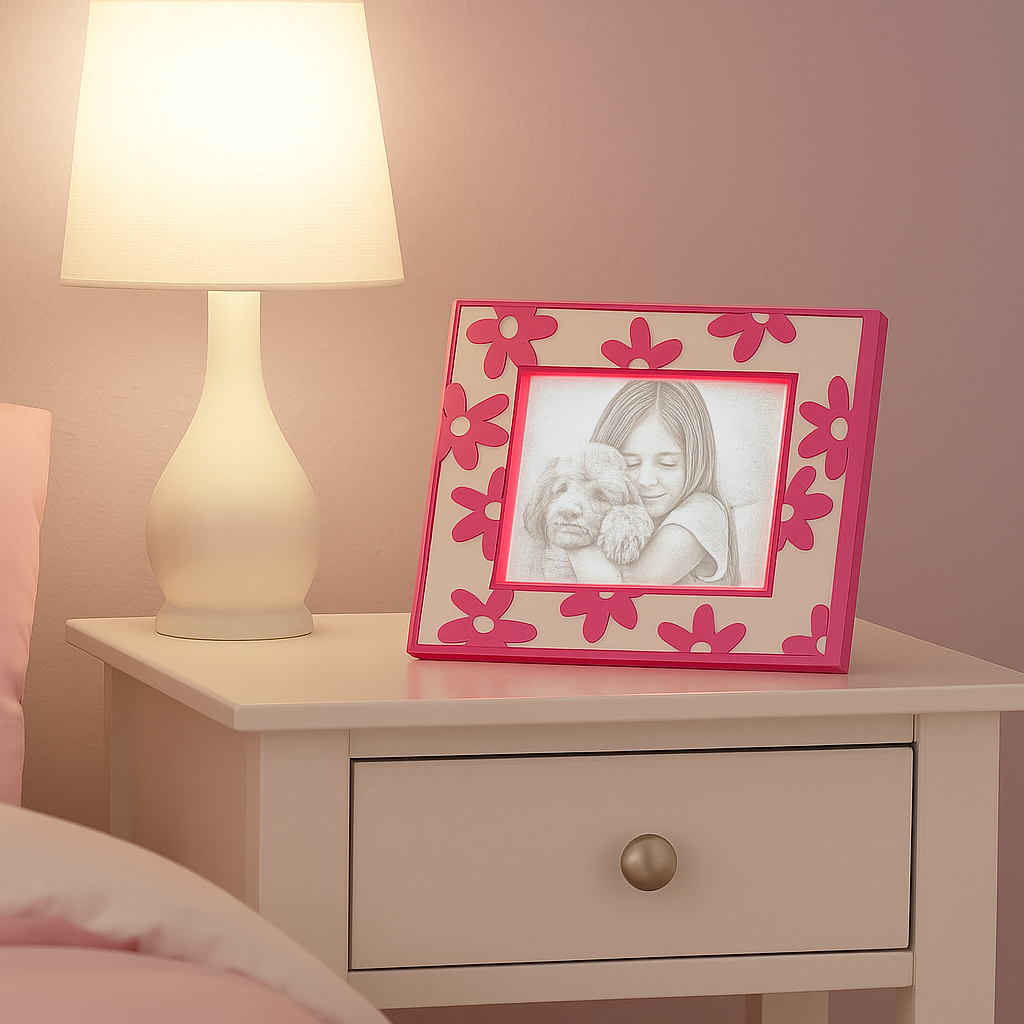 Flowery Border Frame