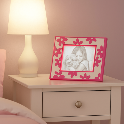 Flowery Border Frame