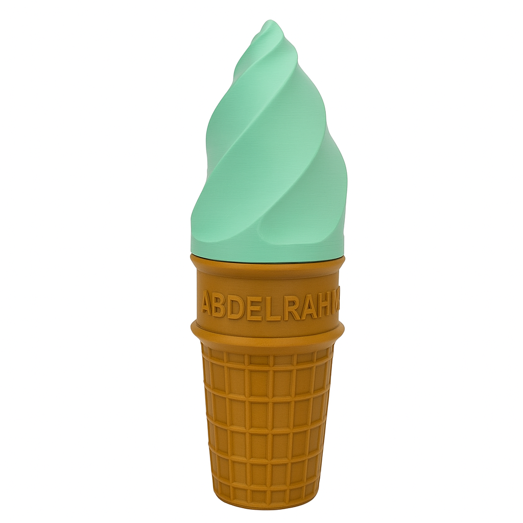 Ice-Cream 2-in-1 Pencil Case & Penholder