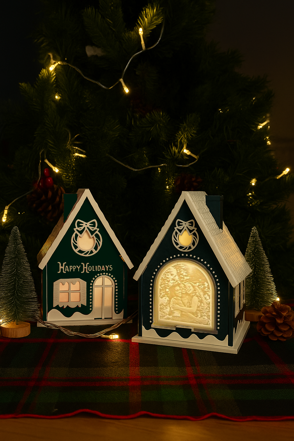 Ginger Lighthouse - Personalized Text & Image