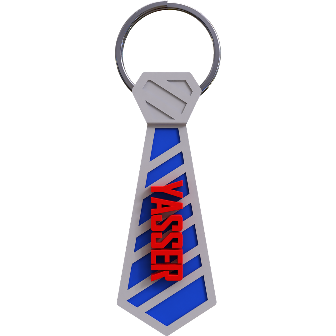 Tie Keychain