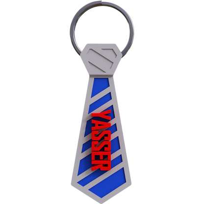 Tie Keychain