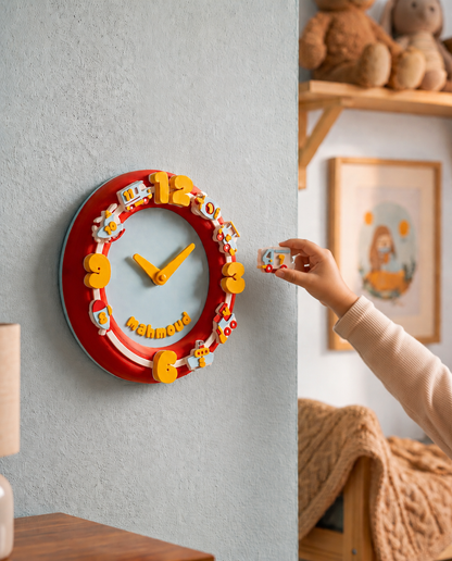 Transportation Learning Clock for Kids