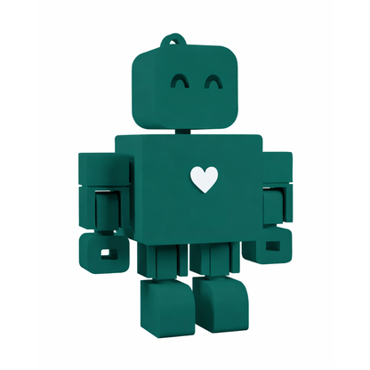 I <3 WandDo Robot Keychain