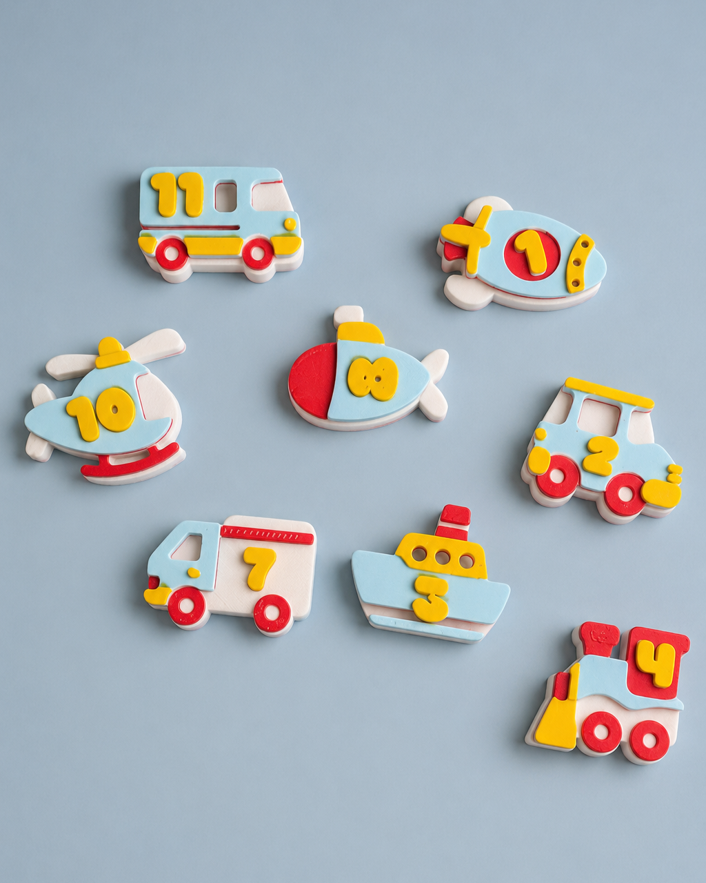 Transportation Learning Clock for Kids