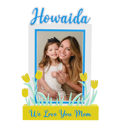 Tulip Field Memory Frame