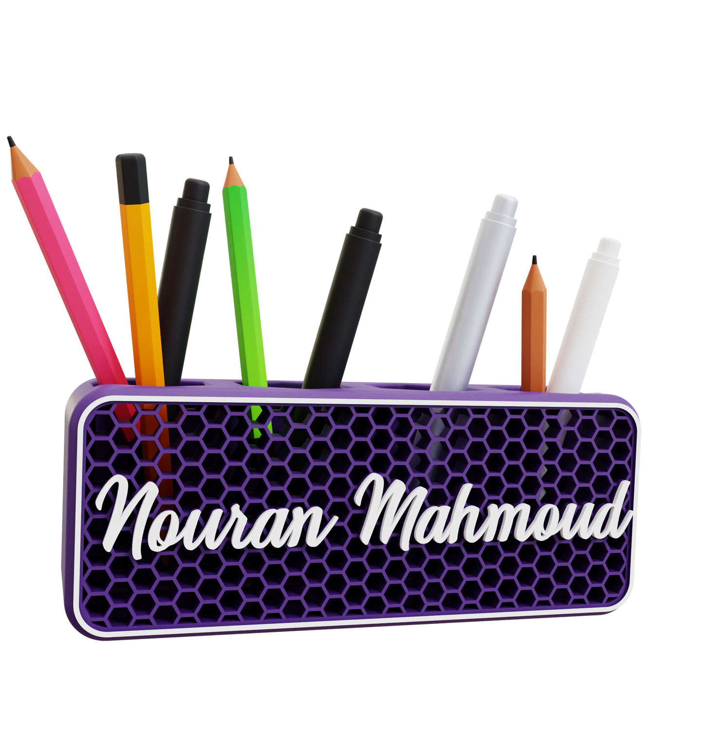 Honeycomb Pen Holder-English Edition