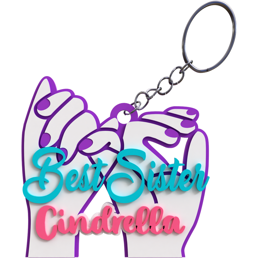 Pinky Promise Keychain