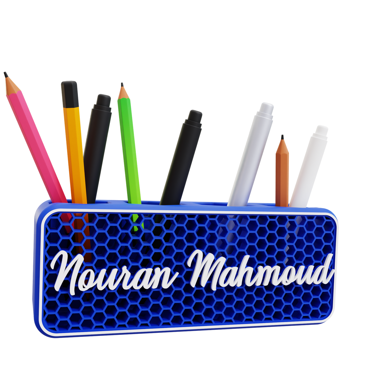 Honeycomb Pen Holder-English Edition