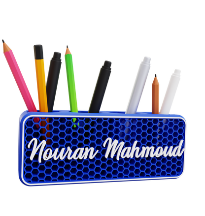 Honeycomb Pen Holder-English Edition