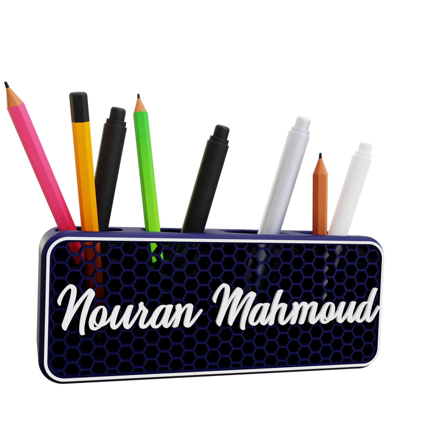 Honeycomb Pen Holder-English Edition