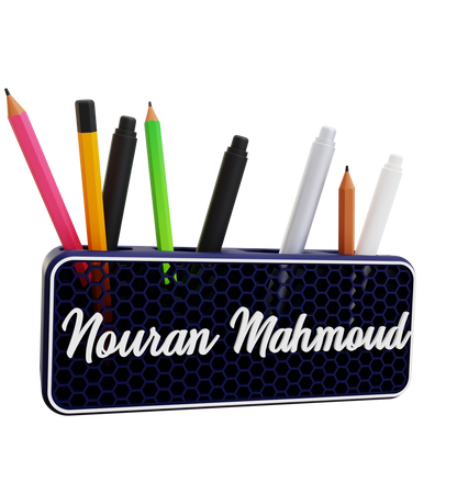 Honeycomb Pen Holder-English Edition