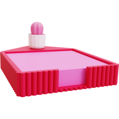 2D Sticky Note Holder