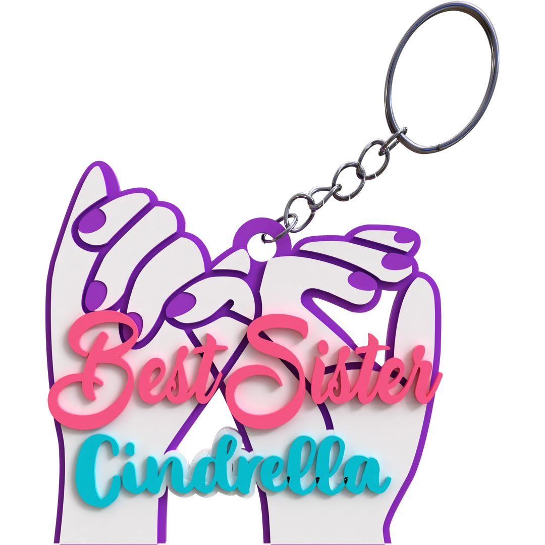 Pinky Promise Keychain