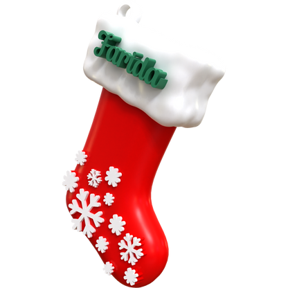 Snowy Stocking Ornament