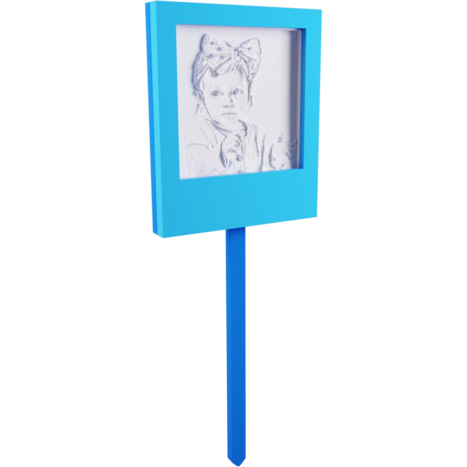 Polaroid Cake Topper