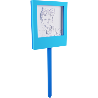 Polaroid Cake Topper