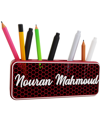 Honeycomb Pen Holder-English Edition