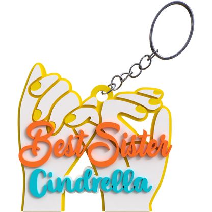 Pinky Promise Keychain