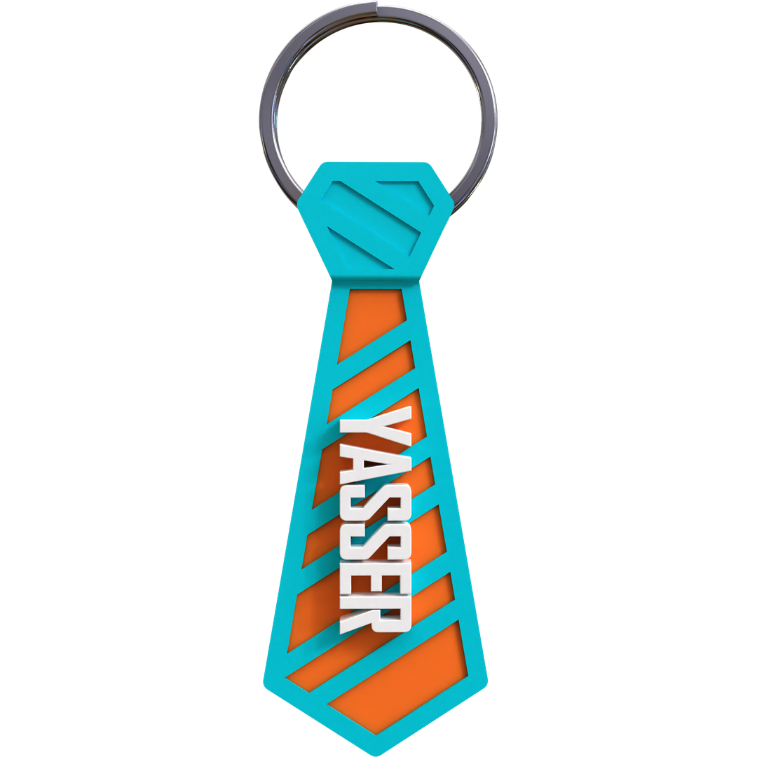 Tie Keychain